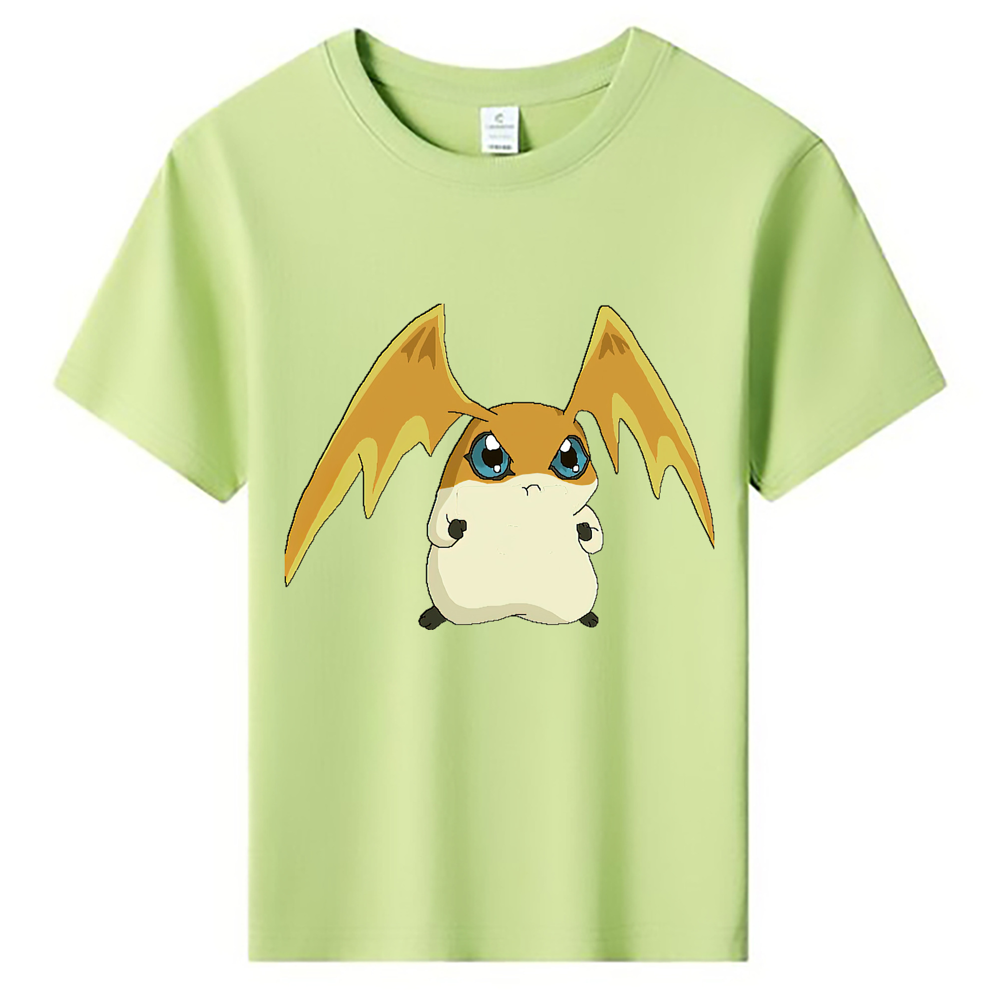 （画像用） Digimon デジタルモンスター/デジモン 綿100％キッズTシャツ（フロントプリント）